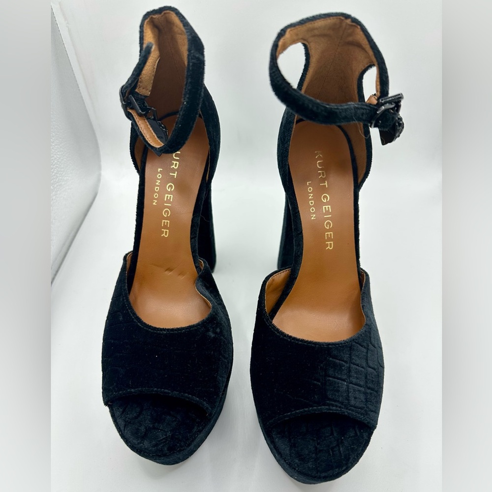 Kurt Geiger Shoreditch Ankle Strap Platform Sandal